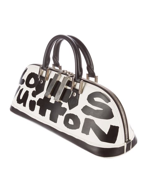 Louis Vuitton Graffiti Alma Horizontal Bag 